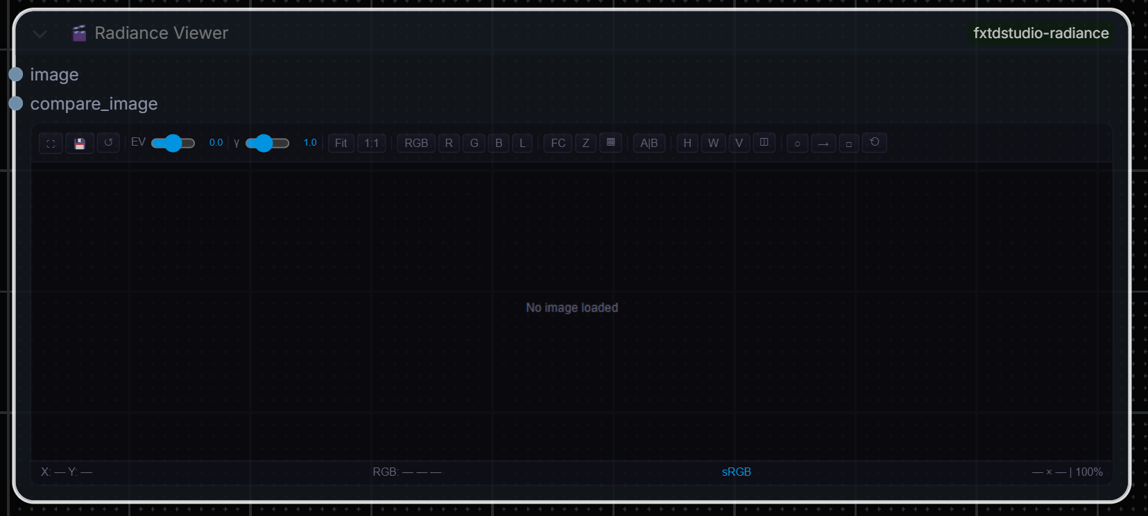 Radiance Viewer Interface